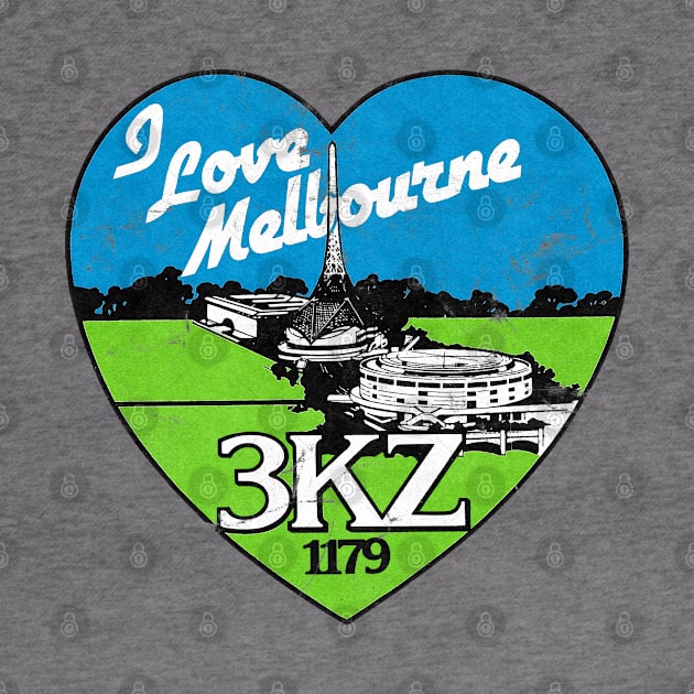 I Love Melbourne, 3KZ  Aussie 1980s Radio Station by CultOfRomance